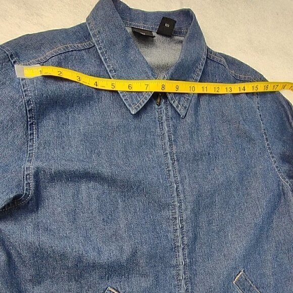 Erika Blue Jean Denim Jacket Size M - Picture 5 of 11
